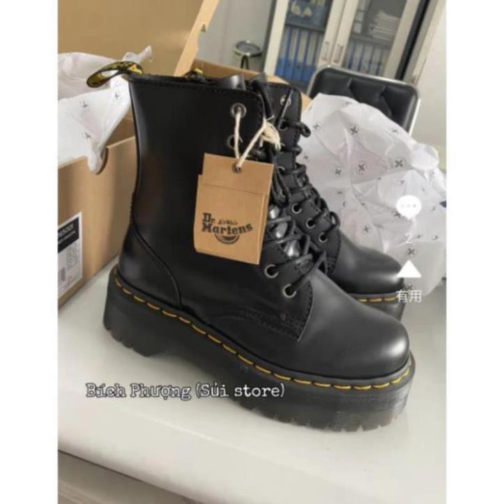 BOOTS DR MARTENS JADON (Order) đủ size Nam nữ (SẴN TRẮNG ĐẾ CAO SZ 42) [Sale]