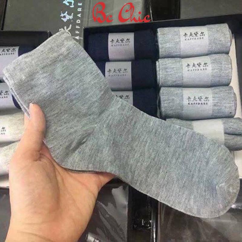 Hộp 10 đôi Tất nam chống hôi chân, khử mùi, tất chống thối cổ ngắn/cổ cao BC_CHIC LINGERIE