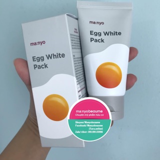 Mặt nạ cho mũi, trán, cằm Egg White Pack