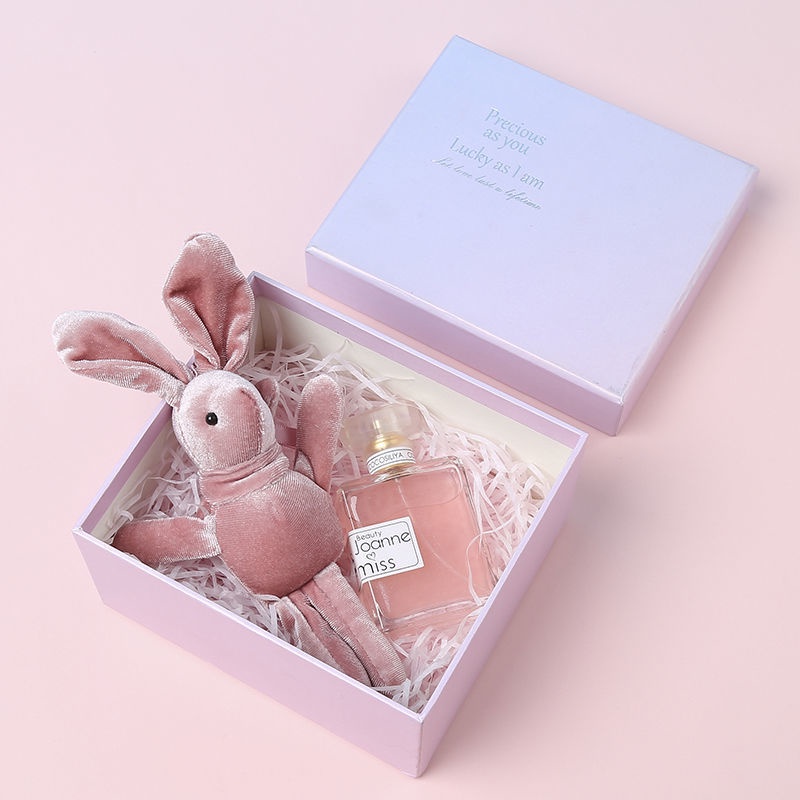 Set hộp và túi giấy màu gradient độc đáo dùng đựng trang sức/ quà tặng giáng sinh/ lễ tình nhân