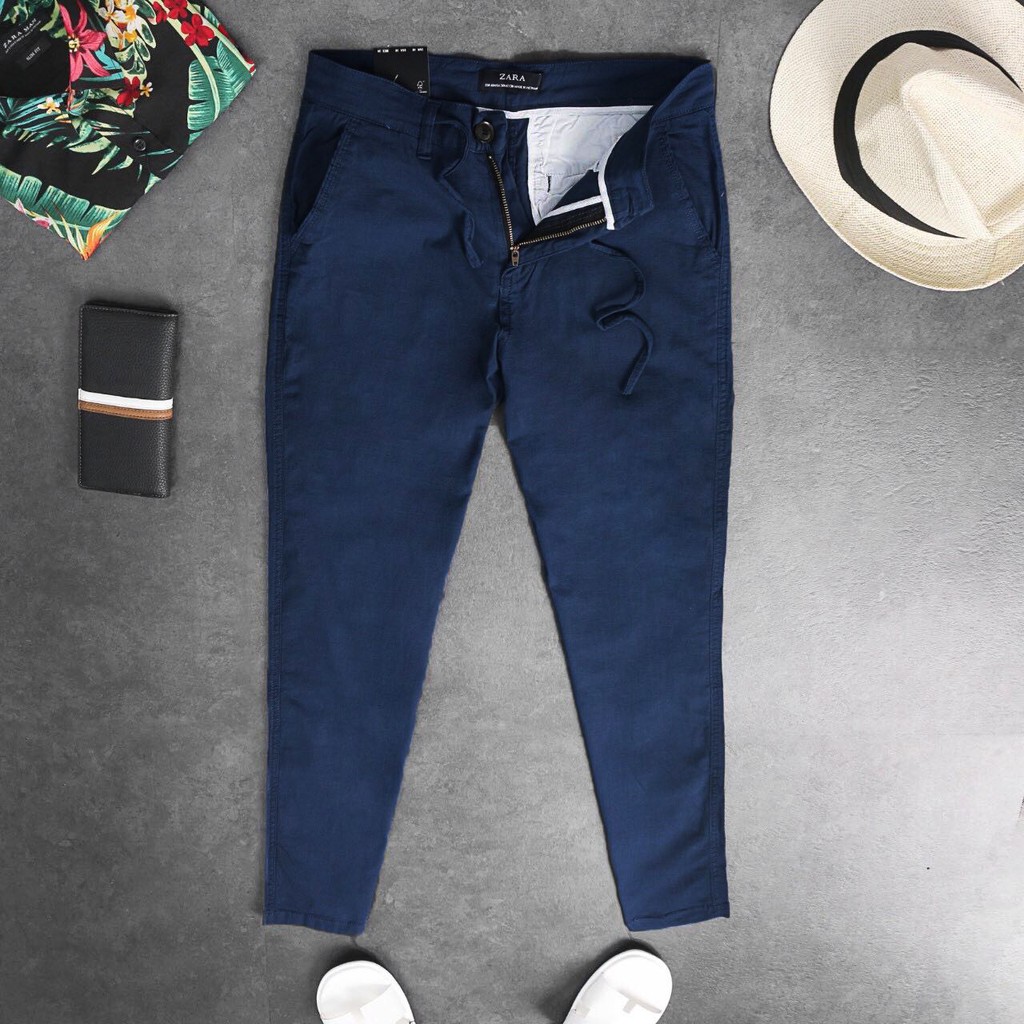 [ẢNH THẬT] QUẦN LINEN BASIC ZARA MAN