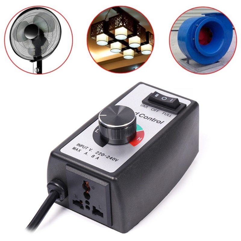 Bộ Điều Chỉnh Tốc Độ Động Cơ Bước 230V Phích Cắm EU