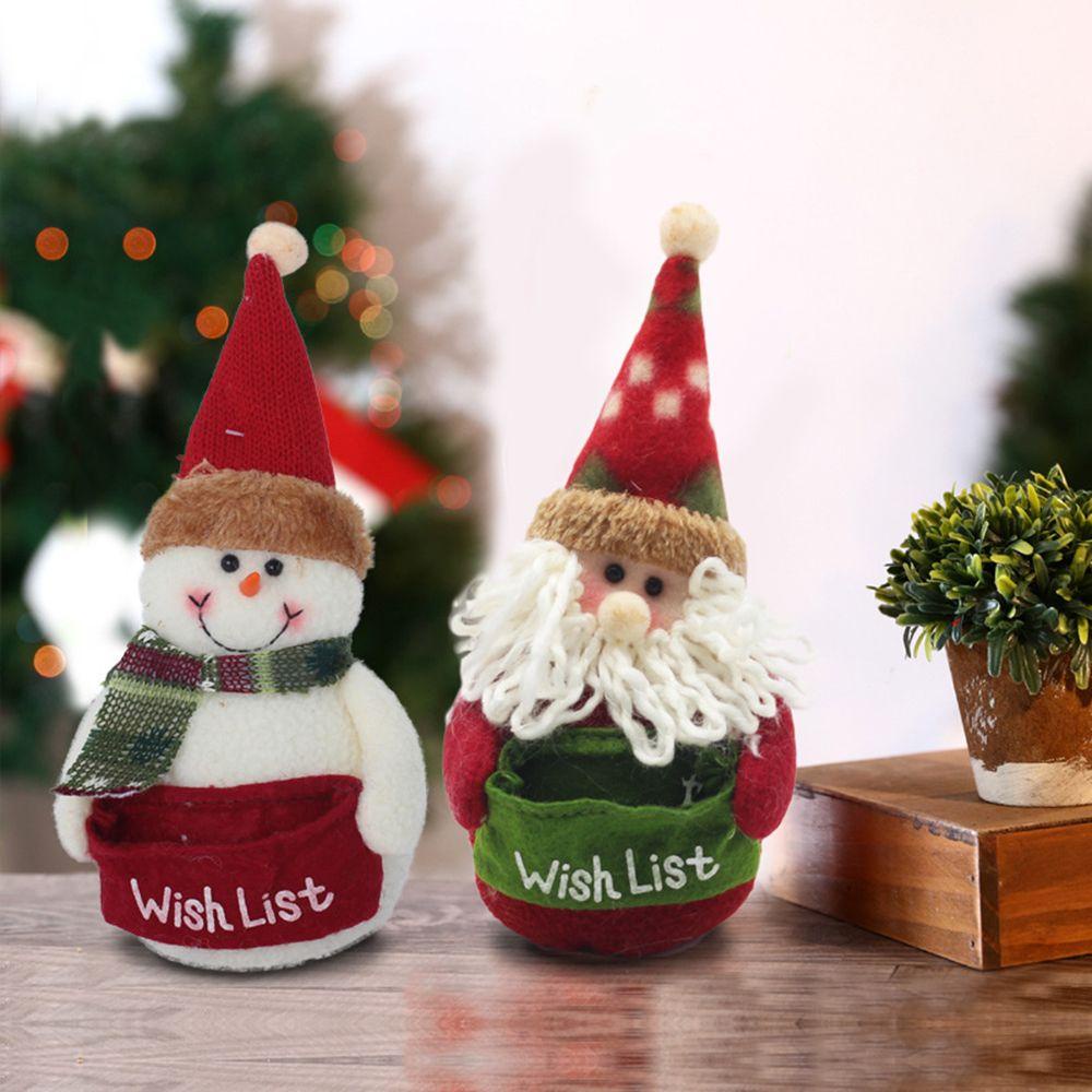 WTTLE Búp Bê Hình Ông Già Noel Trang Trí Cửa Dịp Giáng Sinh