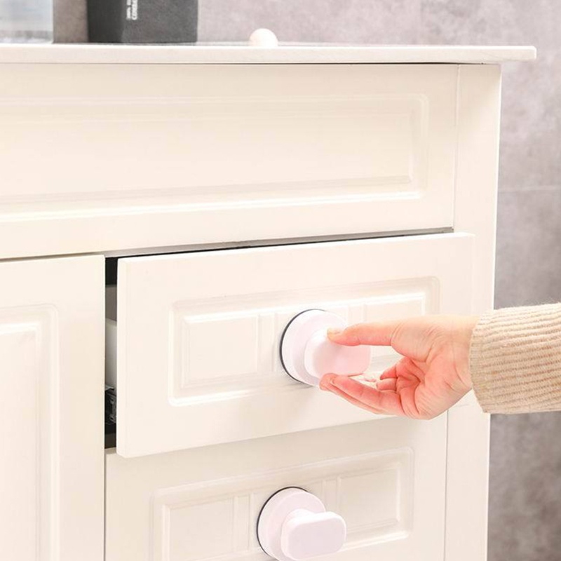 Tay Nắm Cửa Kính / Cửa Tủ Có Giác Hút Không Cần Khoan Có Thể Tái Sử Dụng 2 Màu