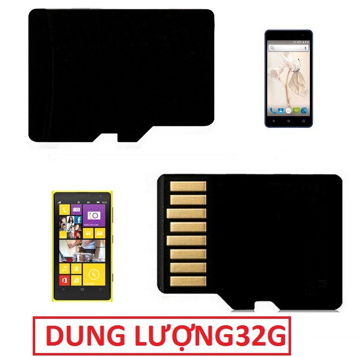 Thẻ nhớ Micro SD 32G TOSHIBA đỏ CLASS 10 BOX