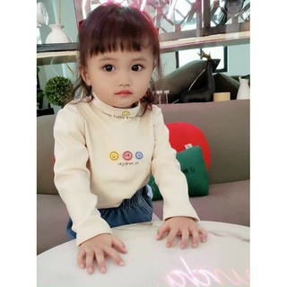 Áo len tăm cổ lọ cho bé
