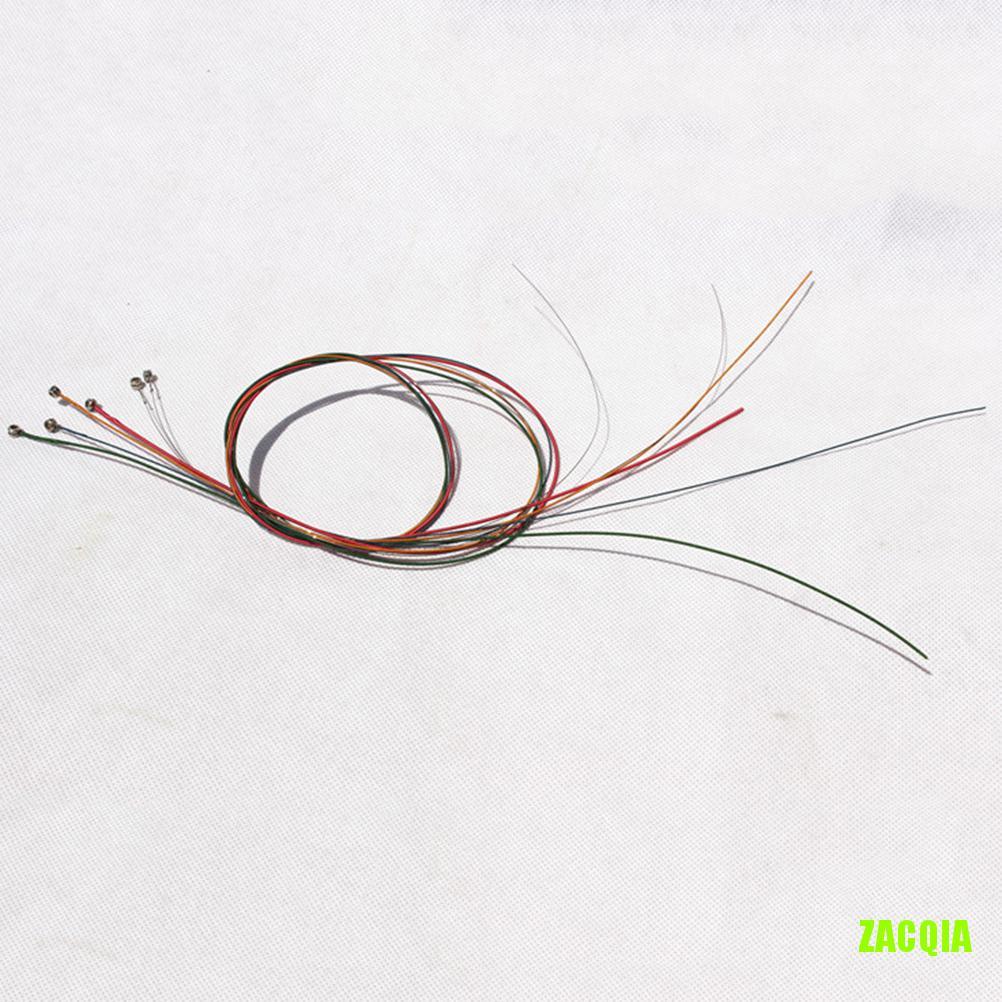 Set 6 Dây Đàn Nhiều Màu Sắc Cho Đàn Guitar