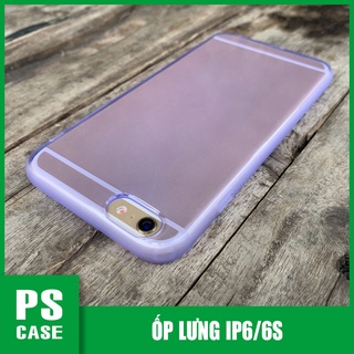 Ốp lưng dẻo tím mờ chống sốc cao cấp dành cho iPhone 6 / iPhone 6s - PS Case phân phối