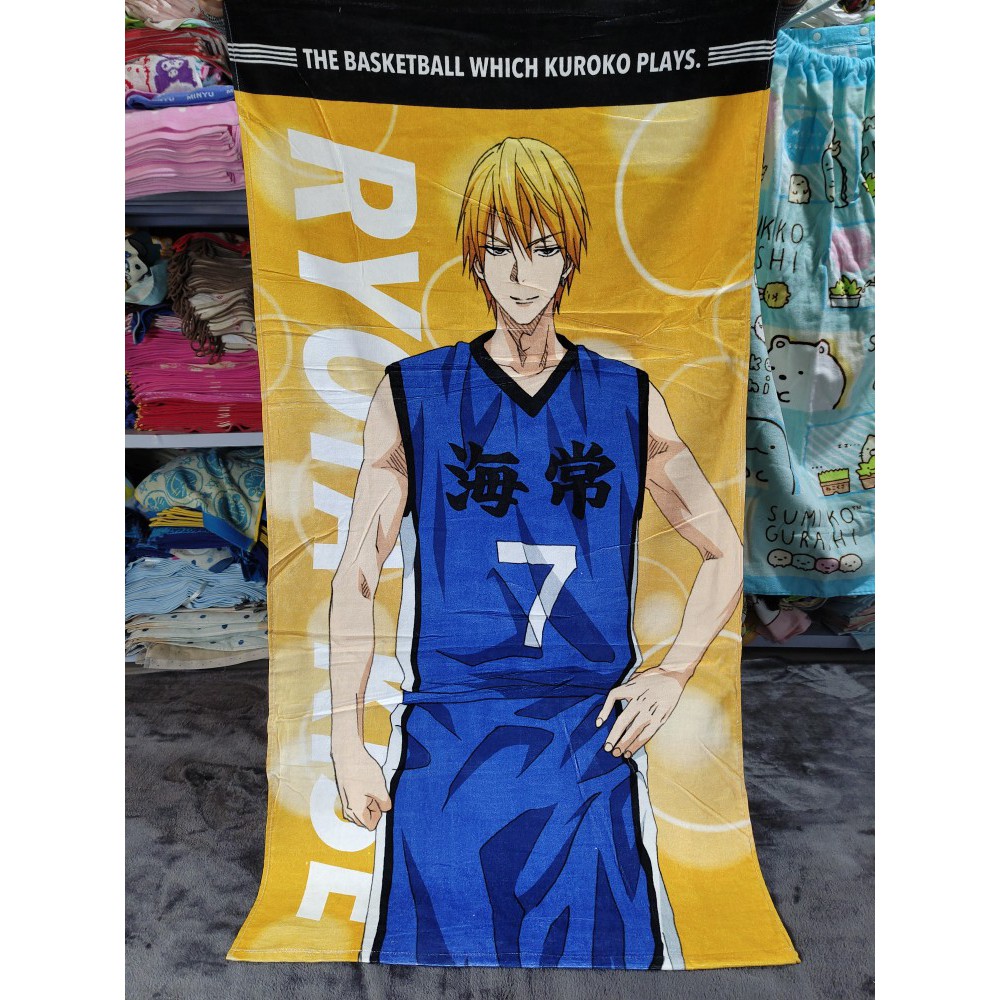 Khăn Tắm In Hình Anime Kuroko 's Basketball Độc Đáo