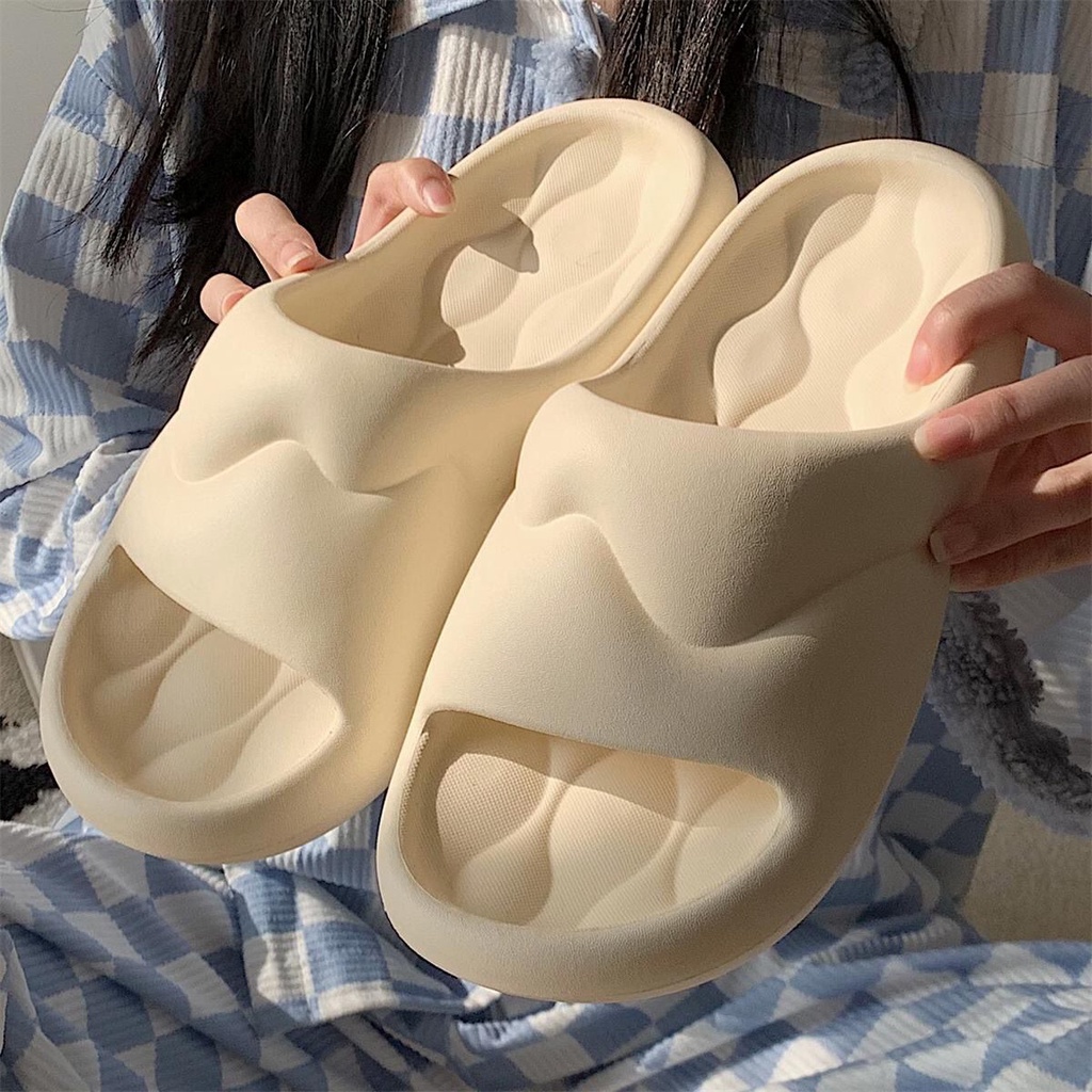 Dép Quai Ngang Vải Canvas Chống Trượt Thời Trang Cho Nữ