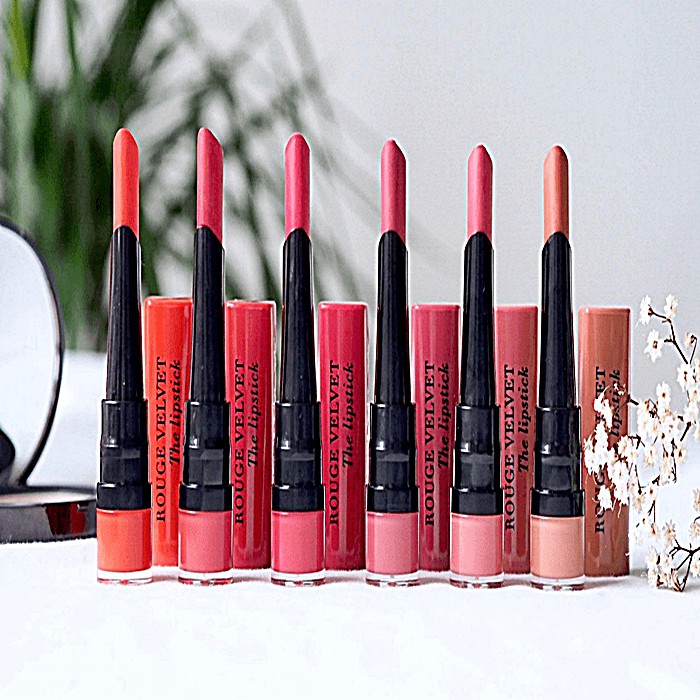 SON LÌ DẠNG THỎI BOURJOIS ROUGE VELVET THE LIPSTICK