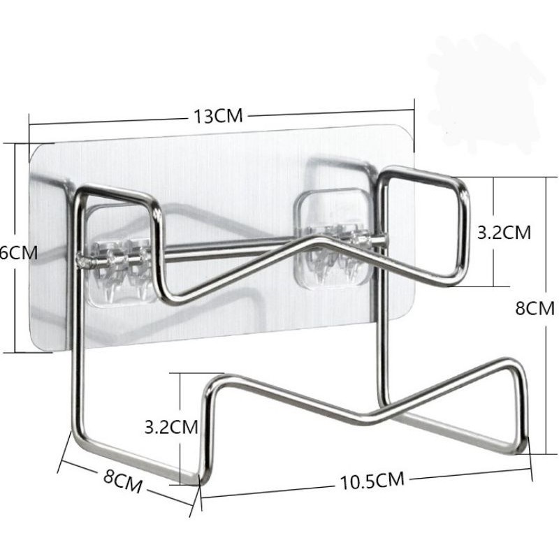 Móc Gác Chậu Dán Tường CX