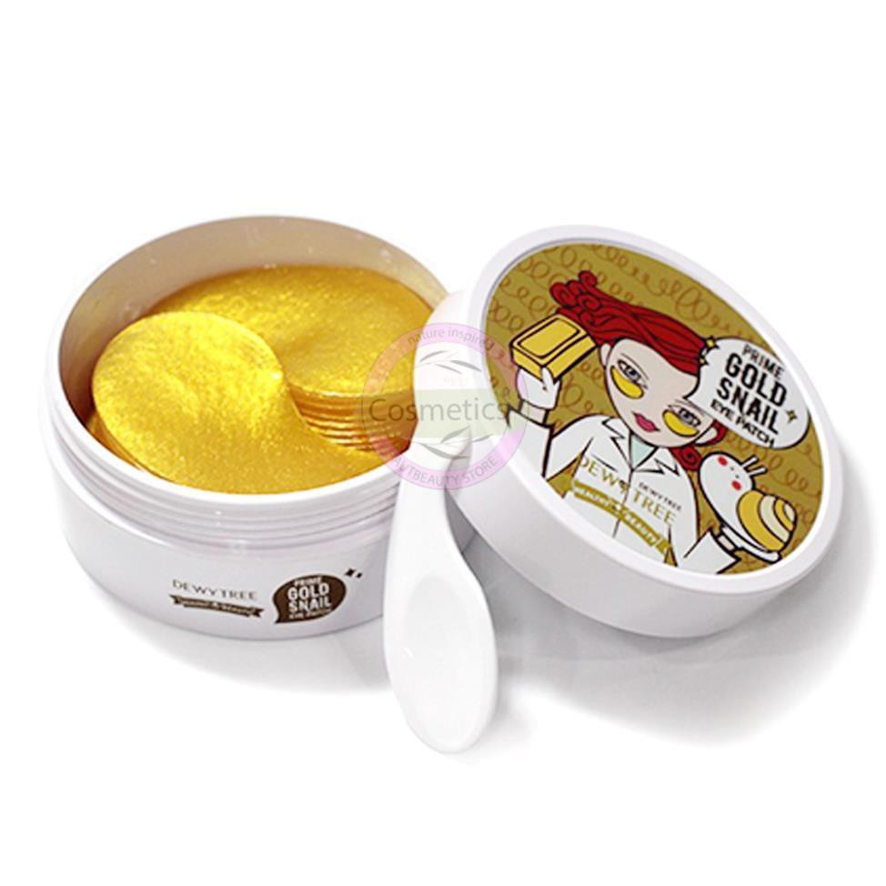 Mặt nạ mắt DewyTree Prime Gold Snail và Black Pearl Eye Patch