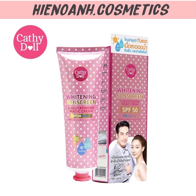 Kem chống nắng trắng da và make up Magic cream - Cathy Doll