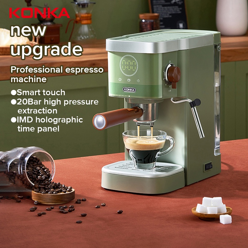 Máy pha cà phê bán tự động KONKA 1.2L 20 đa năng chất lượng cao