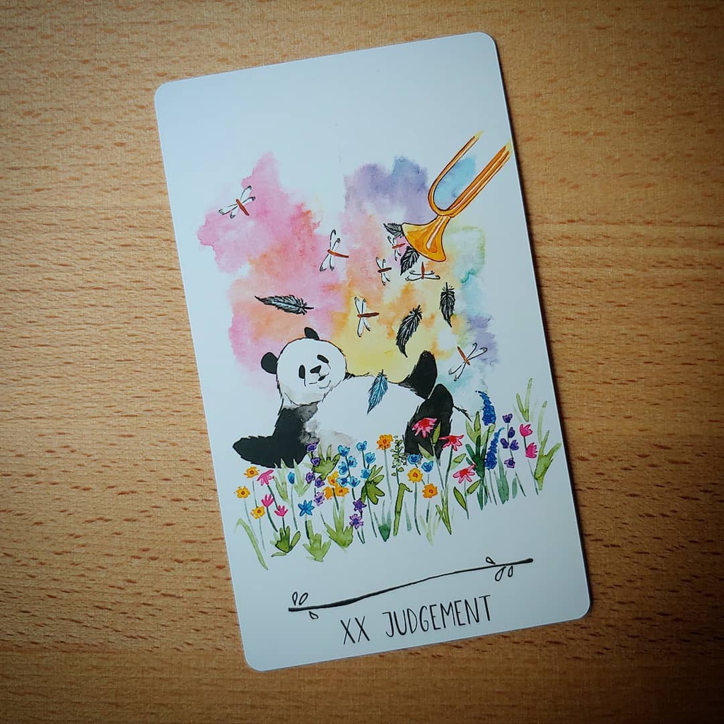 Bộ bài Way of the Panda Tarot A4