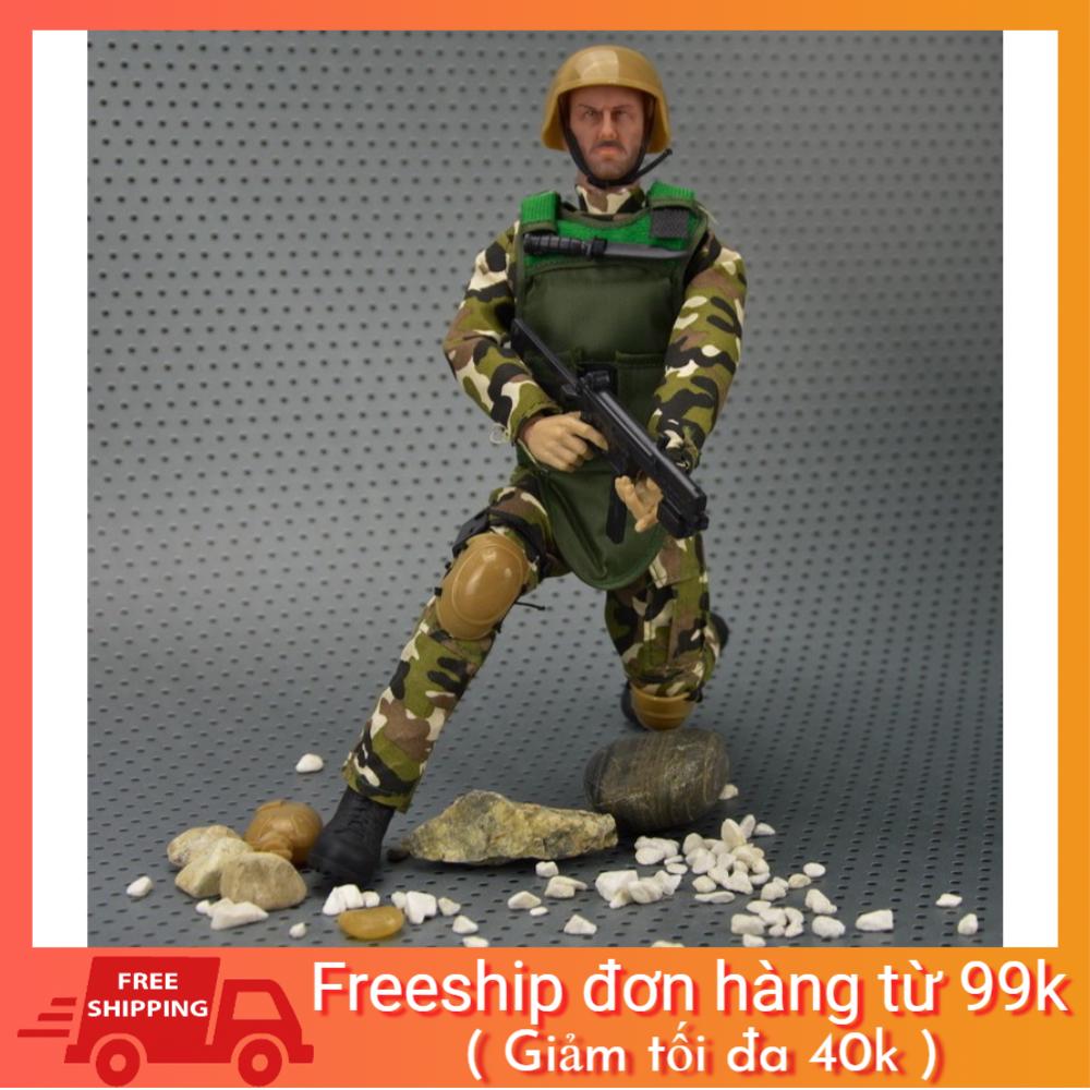 [Nhập TOYHAPPY Giảm 10%] Mô hình nhân vật 1:6 Lính thủy đánh bộ Mỹ MHL02