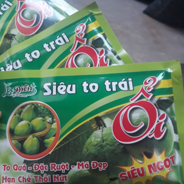 Phân bón siêu to trái Ổi 8k/gói