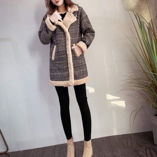 Áo dạ lót bông siêu ấm