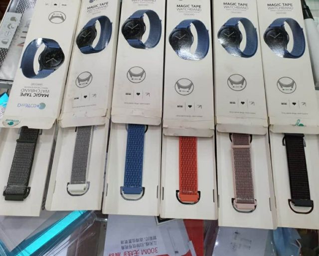 Dây vải dù cho đồng hồ thông minh dầu 20mm và 22mm -  Magic Tape WatchBand COTEETCI