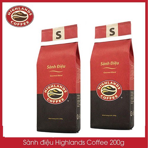 [SenXanh CAFE] Mua 3 gói tặng 1 gói Cà phê rang xay Sành điệu Highland coffee 200g | BigBuy360 - bigbuy360.vn