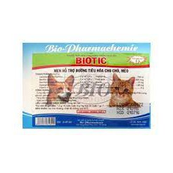 MEN HỖ TRỢ ĐIỀU TRỊ TIÊU HÓA CHO CHÓ MÈO BIOTIC