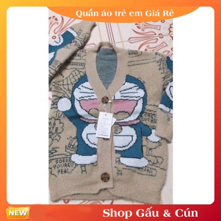 Áo khoác cadigan len lông thỏ cho bé hàng Quảng Châu new 100% cho bé 25-28kg