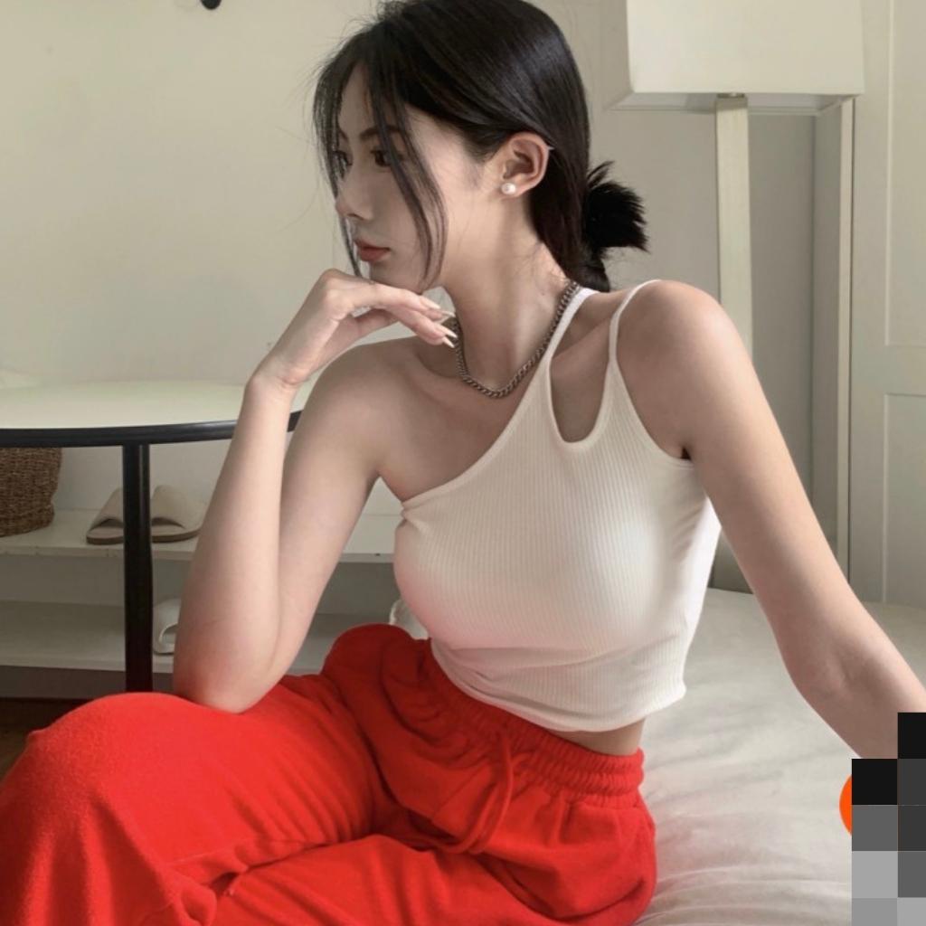 Áo Hai Dây Chéo Vai Dáng Croptop Siêu Hot