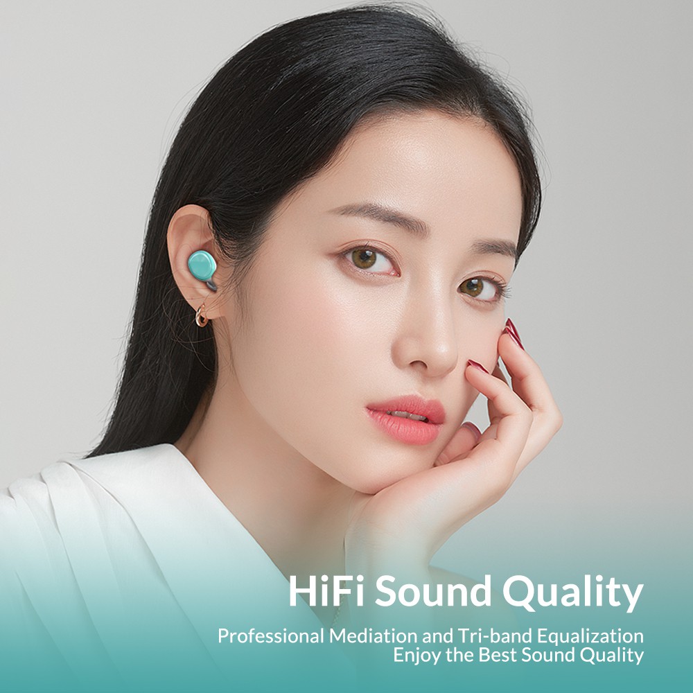 ZNT SoundBox Mini Tai Nghe TWS Kết Nối Bluetooth 5.0 Kèm Hộp Sạc