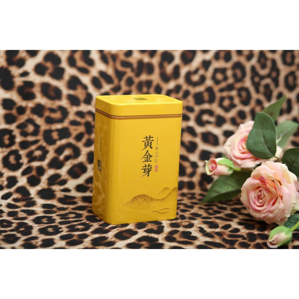 Hộp Thiếc Đỏ/Xanh/Vàng Đựng Trà Siêu Đẹp