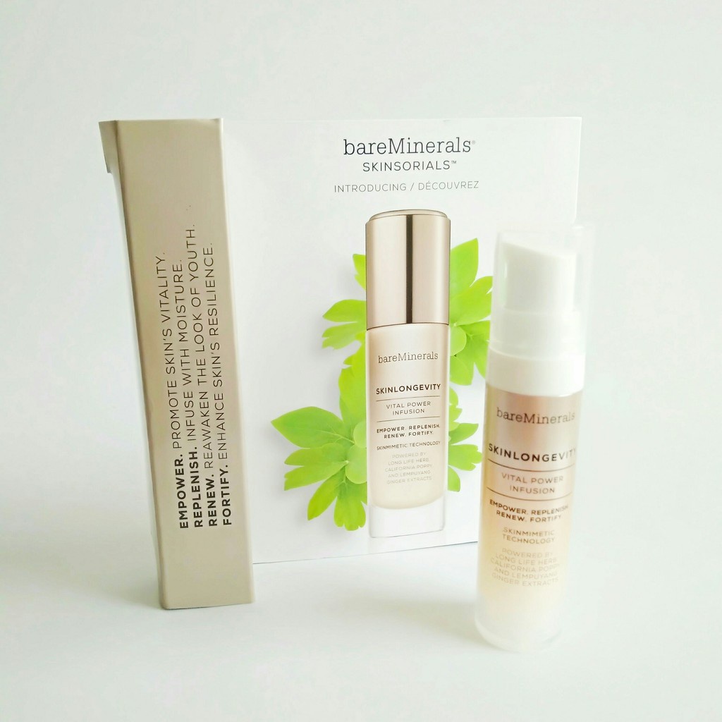 Tinh Chất Dưỡng Da- BareMinerals Skinlongevity Vital Power Infusion 7,5ml