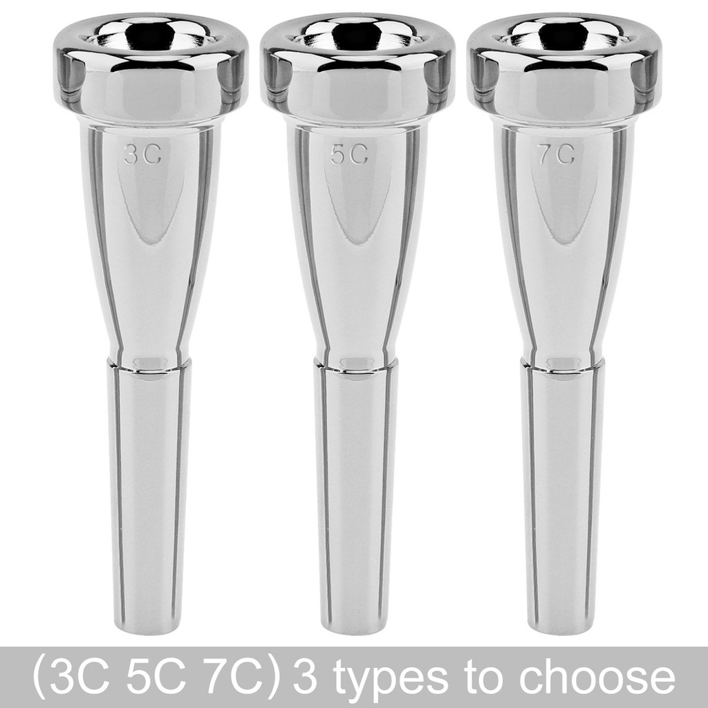 Ống Thổi Mạ Bạc 3c 5c 7c Cho Kèn Yamaha Bach Conn Và King Trumpet