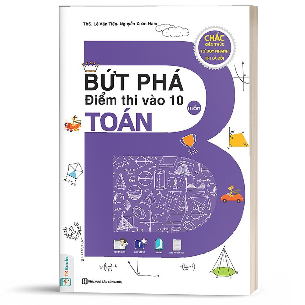 Sách - Bứt Phá Điểm Thi Vào 10 Môn Toán | WebRaoVat - webraovat.net.vn