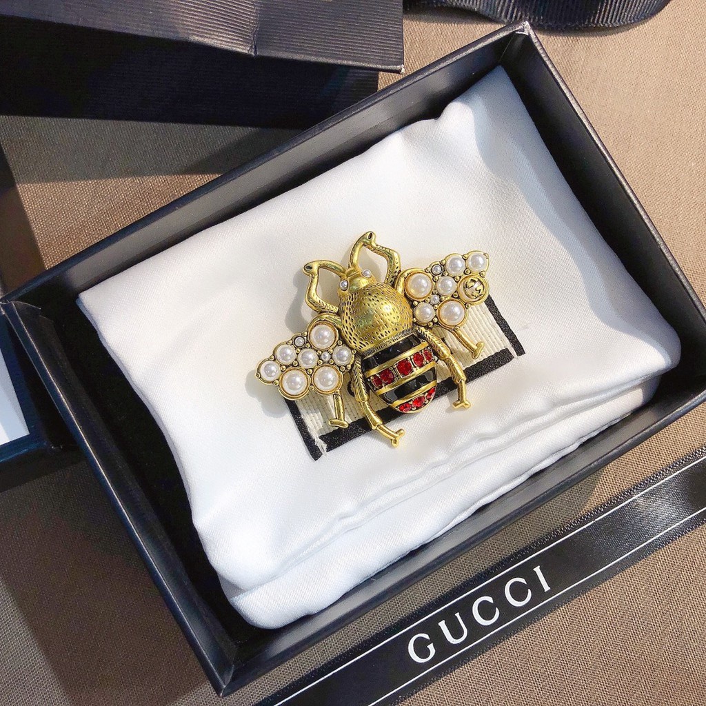 Trâm cài áo hình con ong nhỏ Gucci thời trang dành cho nữ