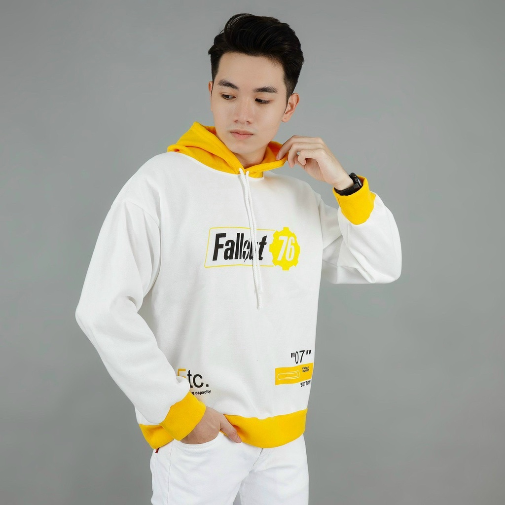 Áo hoodie nam form rộng vải nỉ dày dặn, siêu co giãn chuẩn form thời trang cao cấp thời trang Hpfashion - KVAHD16