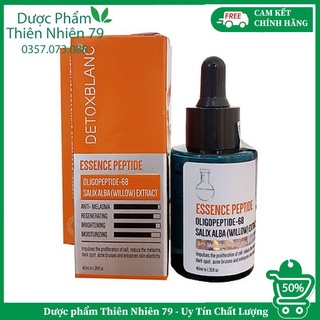 Serum Dưỡng Trắng Da Mờ Nám Tàn Nhang Đồi Mồi Detox Blanc Essence Peptide 20ml
