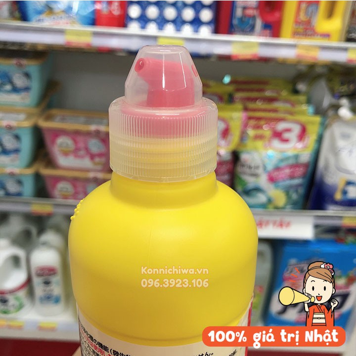 Dung dịch tẩy rửa cặn bã, thông tắc đường ống, diệt khuẩn ROCKET 500ml NHẬT BẢN - hàng Nhật nội địa chính hãng