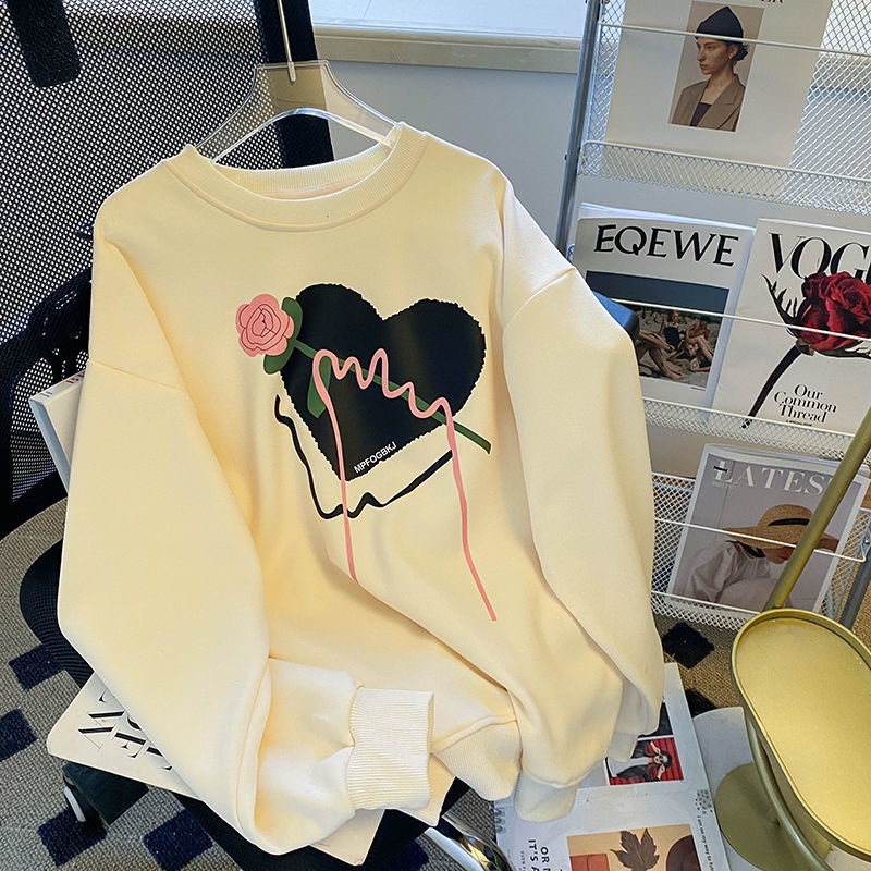 Áo Sweater Dệt Kim Cổ Tròn Thiết Kế Mới Cho Phái Nữ