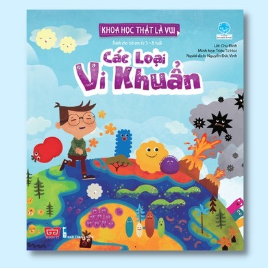 SÁCH - Khoa học thật là vui - Các loại vi khuẩn