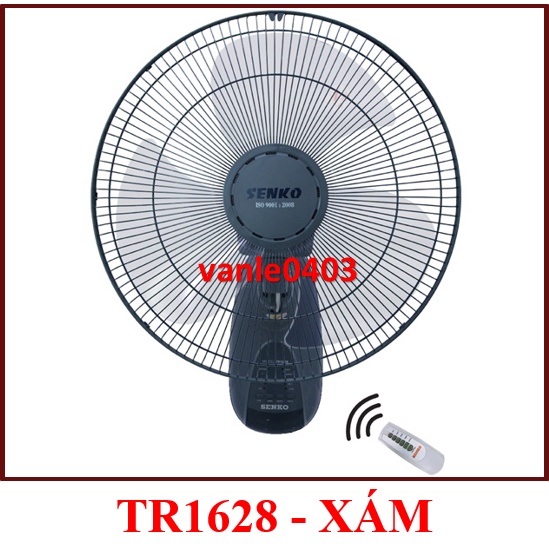 Quạt treo tường có điều khiển SENKO TR1628 thay thế TR828 chính hãng được chọn màu