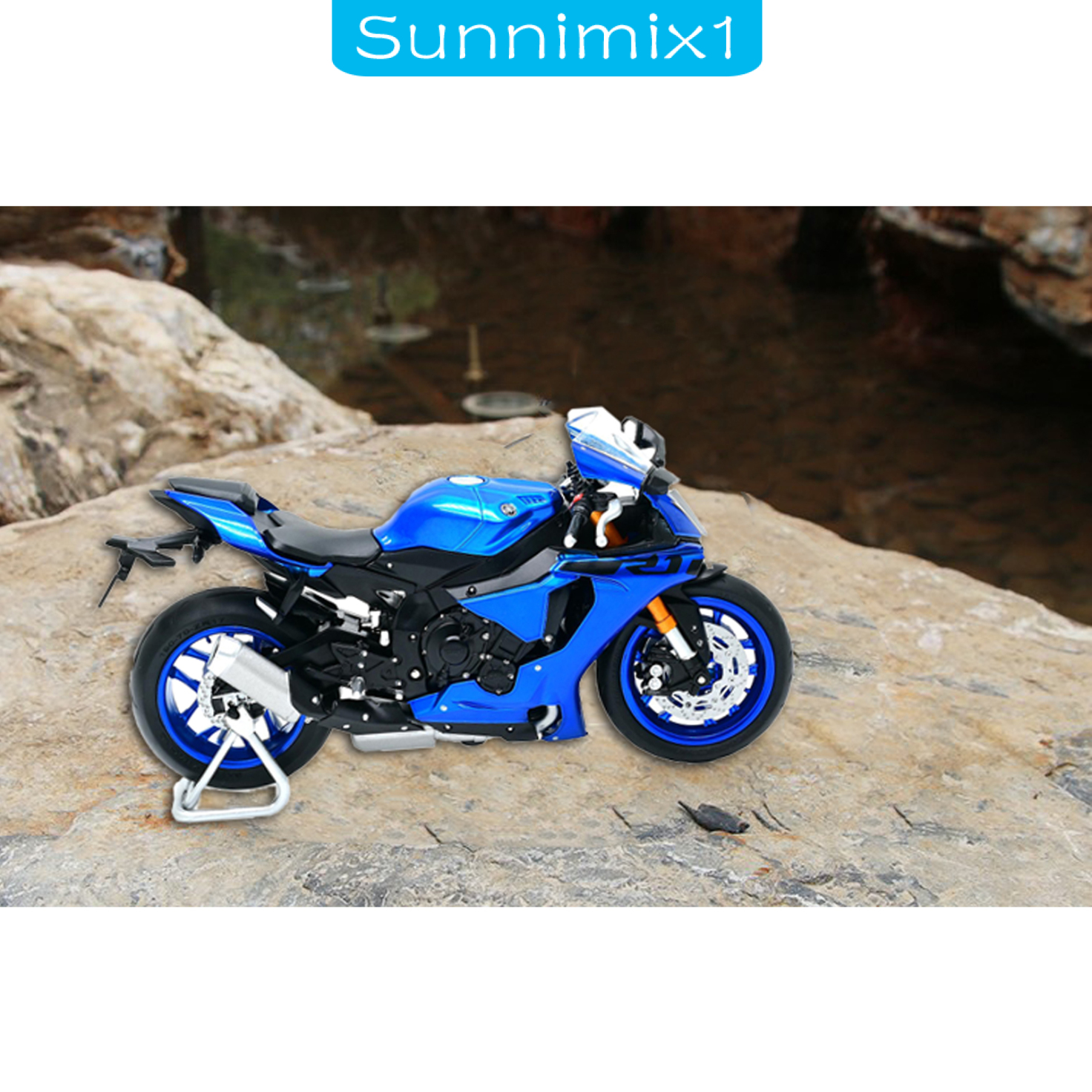 Mô Hình Xe Mô Tô Yamaha Yzf-R1 Tỉ Lệ 1 / 18