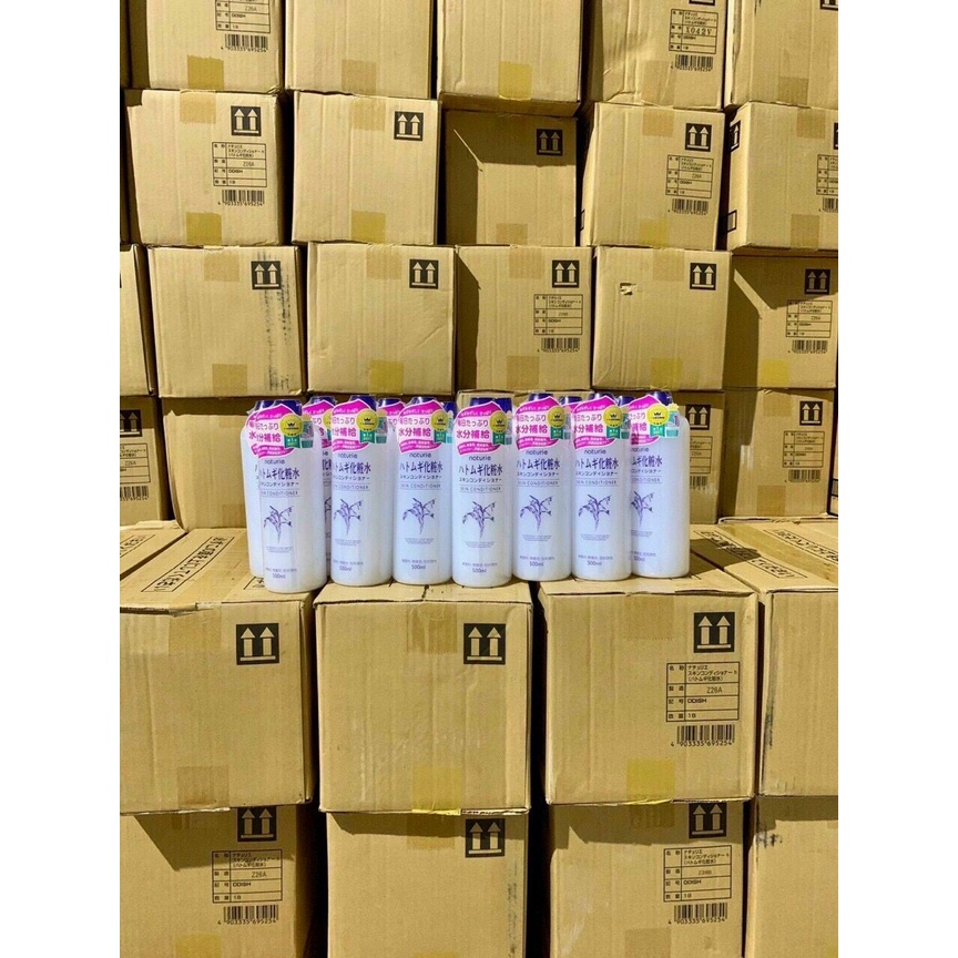 Nước hoa hồng HATOMUGI Hạt Ý Dĩ Nhật Bản giúp dưỡng ẩm, trắng da 500 ml | BigBuy360 - bigbuy360.vn