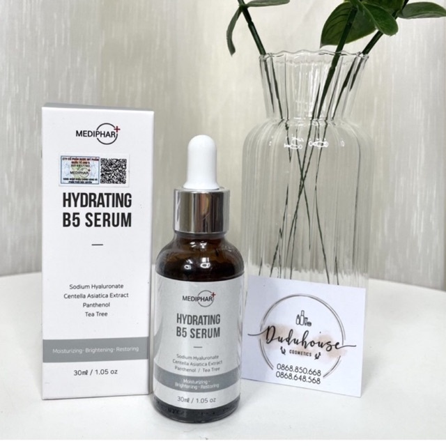 Serum Dưỡng Cấp Ẩm Phục Hồi MEDIPHAR+ HYDRATING B5 SERUM 30ml