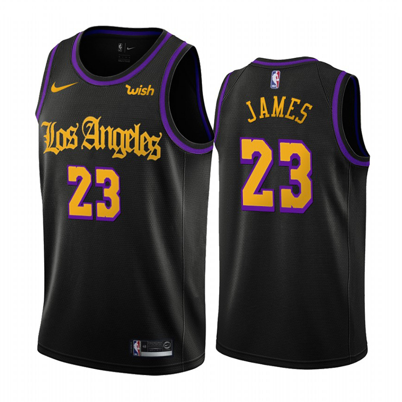 Áo Jersey Đồng Phục Bóng Rổ Thêu Họa Tiết Lebron James 23 NBA