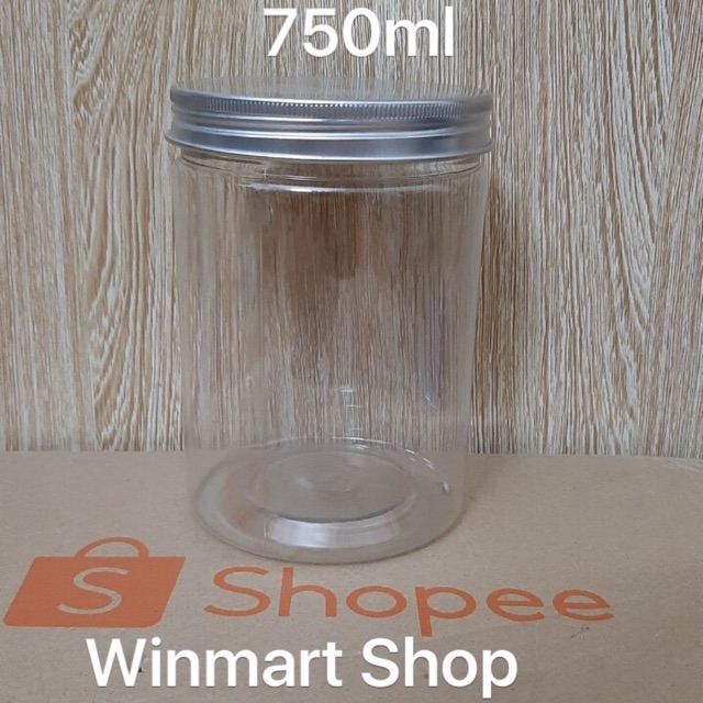 Hũ nhựa nắp nhôm 750 ml