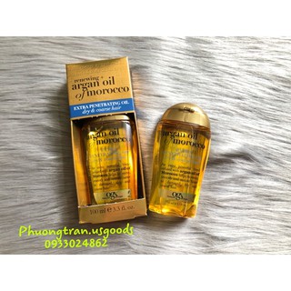 [Hàng Costco Mỹ] Tinh chất dưỡng tóc ARGAN OIL OF MOROCCO hãng OGX