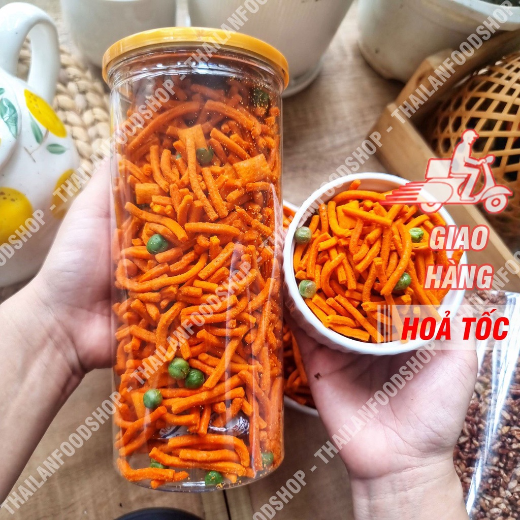 Bim Bim Que Đậu Hà Lan Lon 350gr