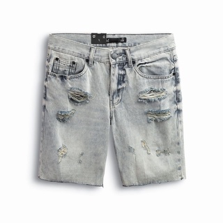 Quần đùi nam inf light rip, vải denim dày dặn co giãn nhẹ, qd001118, somehow
