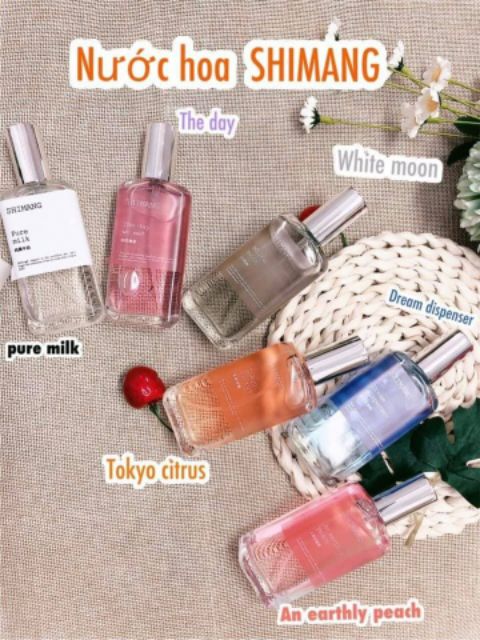 Nước hoa xịt body Shimang 50ml hương trái cây | Thế Giới Skin Care