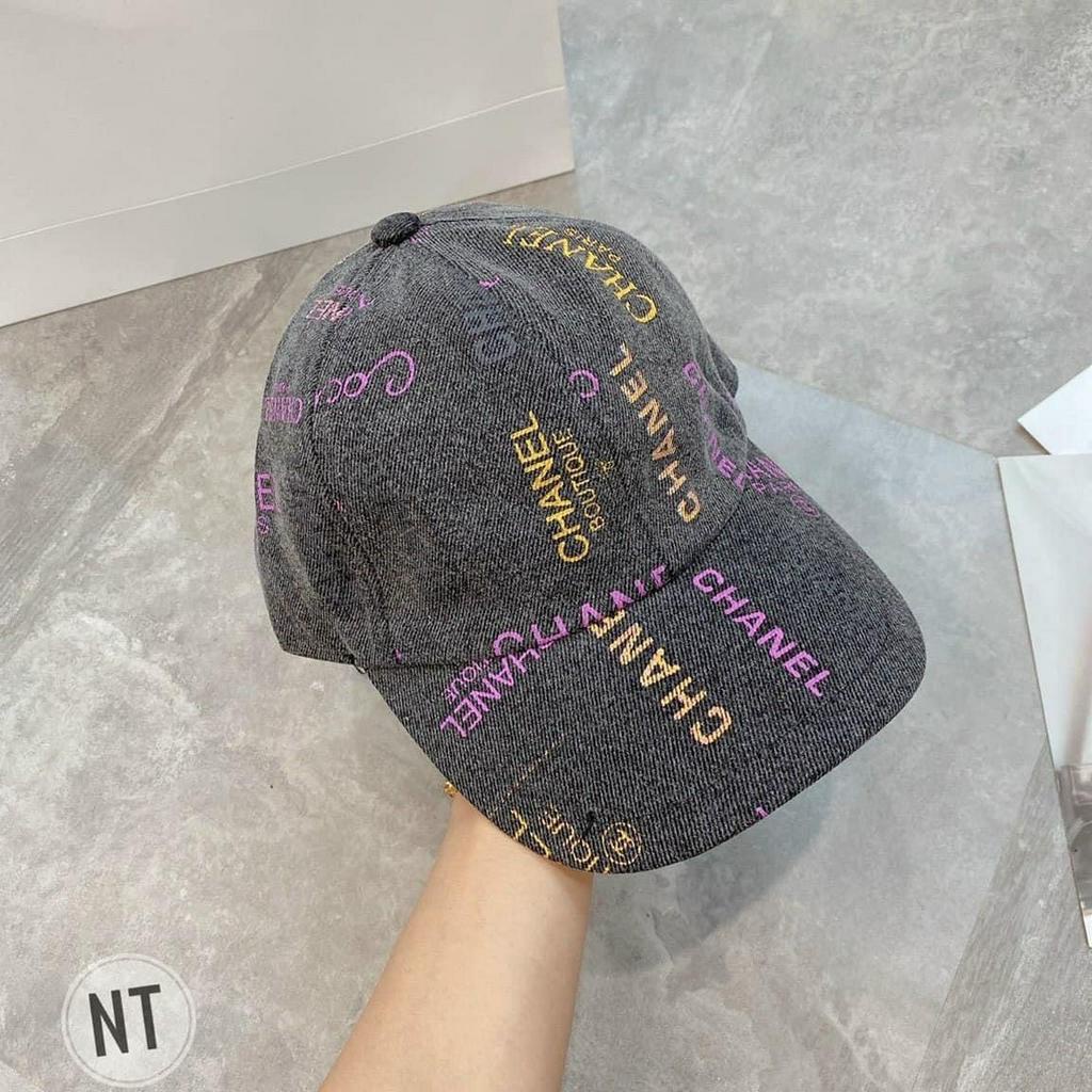 Nón kết, mũ lưỡi trai Channel vải Kaki đẹp form chuẩn (Ảnh thật)